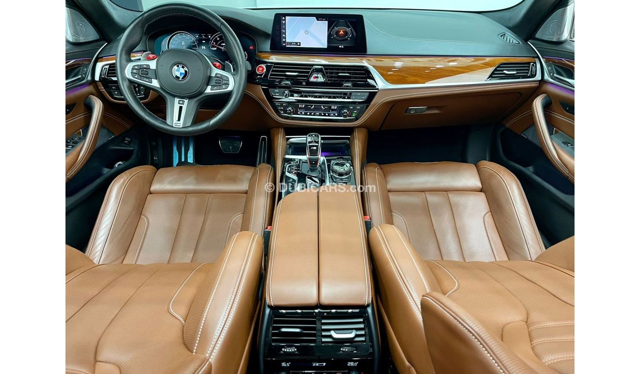 بي أم دبليو M5 2018 BMW M5, BMW Warranty Service Contract, BMW Service History, GCC