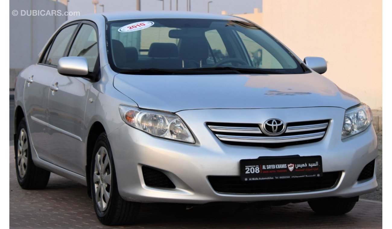 Toyota Corolla Toyota Corolla 2010 GCC, in excellent condition, without accidents, very clean from inside and outsi