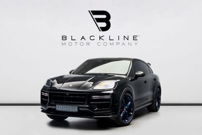 Porsche Cayenne TURBO GT BUY NOW, PAY 2027 | THE BLACKLINE STANDARD | 2027 Porsche Warranty, Low KMs, GCC
