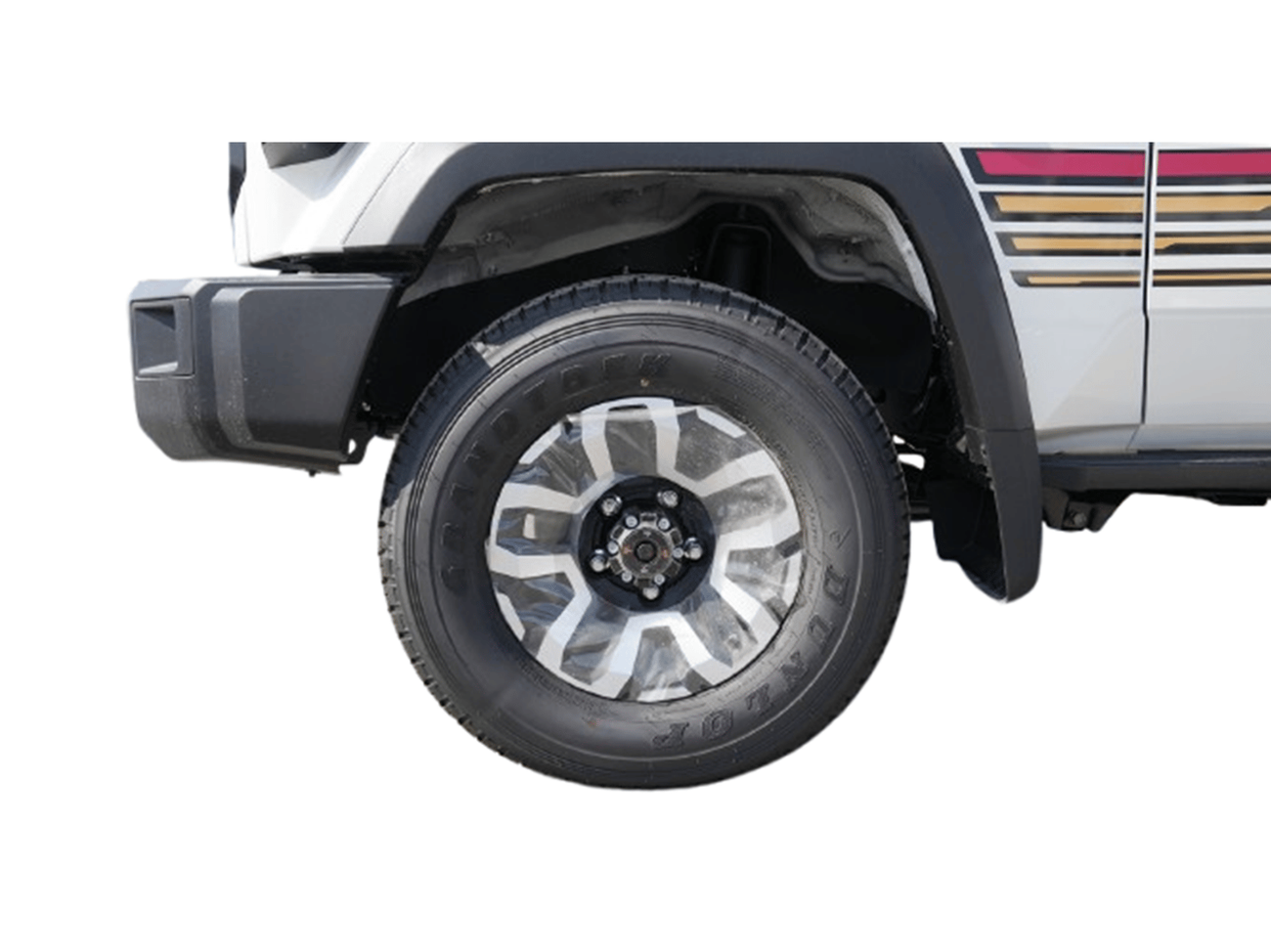 Toyota Land Cruiser 70 ECTNJM001 – Toyota LC76 5 Doors Hardtop - 4.0L Petrol Auto - White with Tan Interior