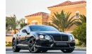 Bentley Continental GT 2015 - AED 8,222 PER MONTH - 0% DOWNPAYMENT