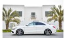 Mercedes-Benz CLA 250 AMG SPORT - GCC - AED 2,526 Per Month - 0% Down Payment