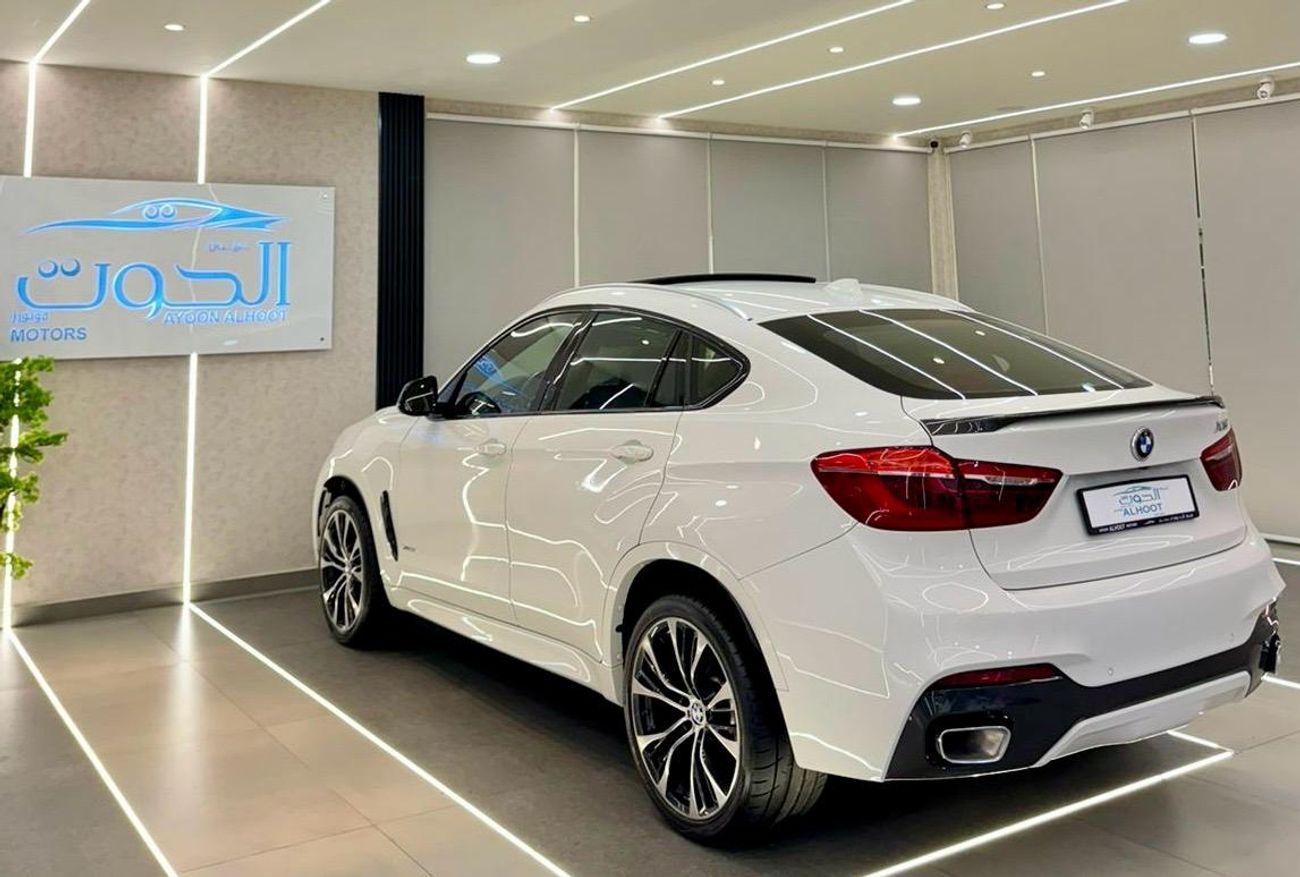 BMW X6 40i Luxury 3.0L LOVELY BMW X6 V6 || TOP RANGE || M_KIT || GCC || LIKE NEW || SCREENS II LOW MILEAGE