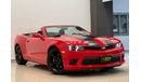 Chevrolet Camaro 2015 Chevrolet Camaro SS Convertible , Service History, Warranty, Low Mileage, GCC