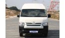 Toyota Hiace 2017 | HIACE GLS HIROOF CARGO VAN WITH GCC SPECS AND EXCELLENT CONDITION