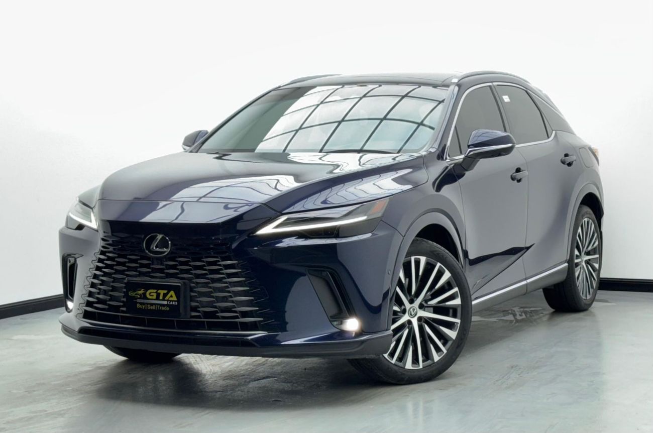 Lexus RX350h Premier 2.5L 2024 Lexus RX 350h AWD, Fully Loaded, 2028 Agency Warranty, Agency FSH, GCC