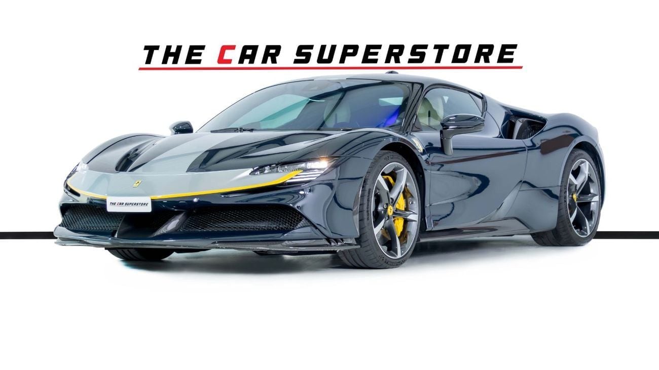 Ferrari SF90 Stradale Asseto Fiorano-Full Carbon Fiber Package-Racing Seats-4 Point Harnesses