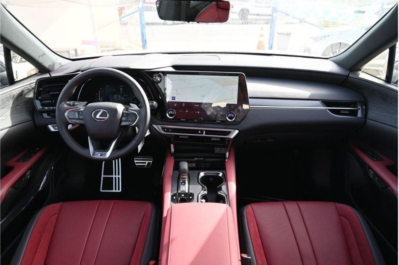 لكزس RX 500h F SPORT PERFORMANCE Lexus RX500h F-Sport 2.4L,  In-line 4, Turbo, Hybrid, AWD Model 2026, Color Whit