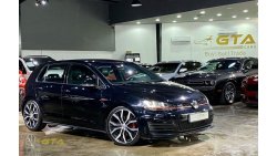 Volkswagen Golf 2015 Volkswagen GTI Black Edition, Warranty, Service History, GCC