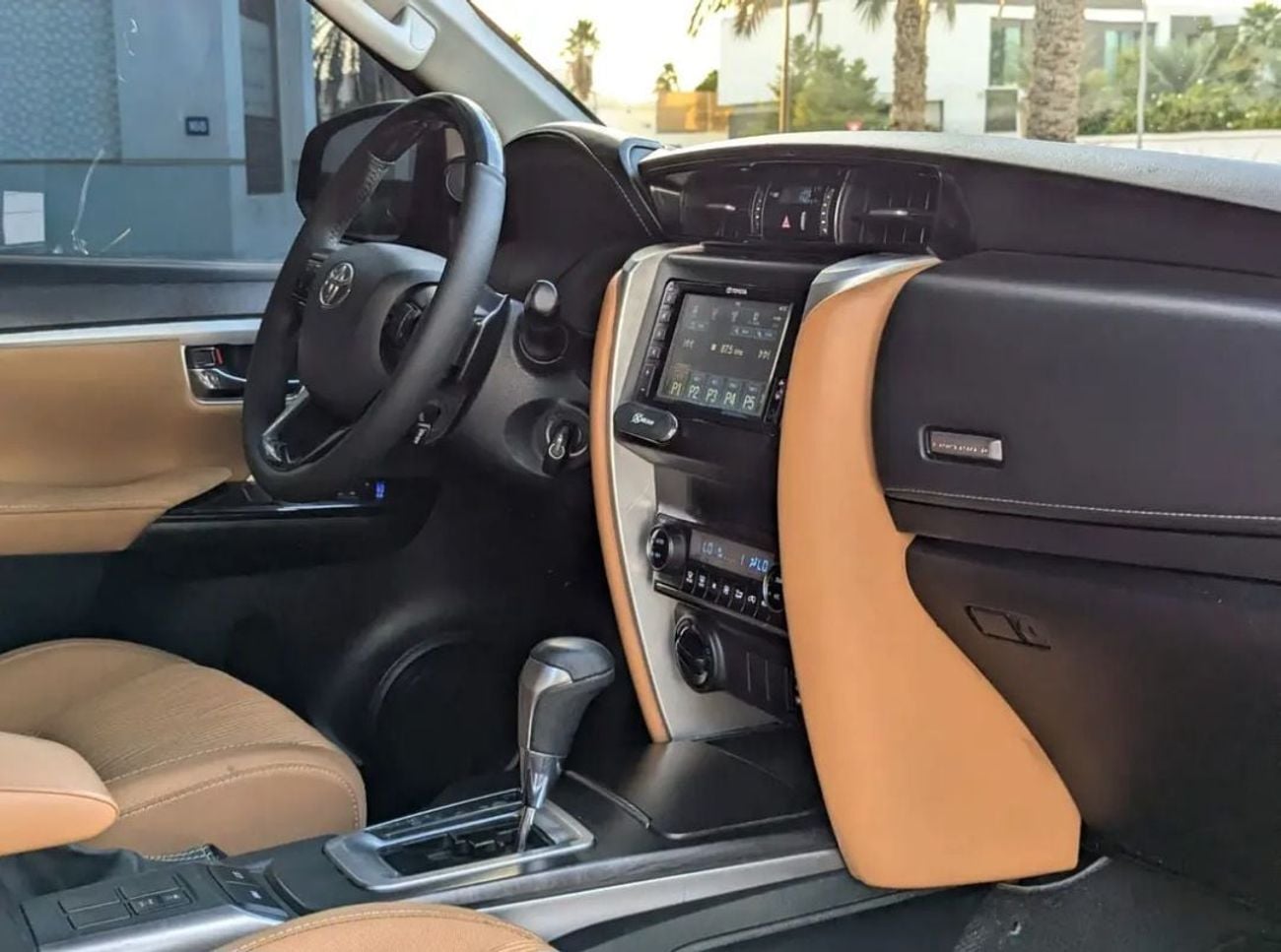 Toyota Fortuner VXR Toyota Fortuner 2022MODEL V6 4.0L petrol Engine Colour Black Transmission Automatic Interior Bro