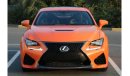 Lexus RC F Platinum LEXUS RCF COUPE V8 2015  FULL OPTION  FULL CARBON FIBER