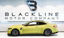 بي أم دبليو M4 2024 BMW M4 Competition, 2028 BMW Warranty + Service Contract, Akrapovic Exhaust, Low KMs, GCC