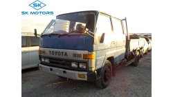 Toyota Dyna USED RHD TOYOTA DYNA D/CAB 2 TON PICKUP 1990/MY LOT # 536