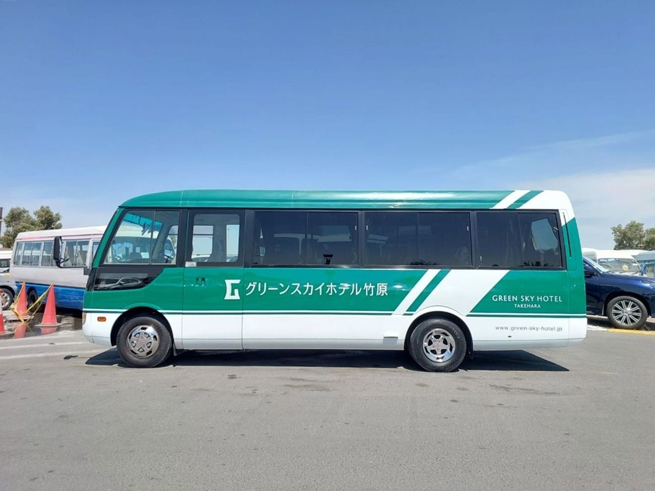ميتسوبيشي روزا MITSUBISHI ROSA BUS RHD 2003 MODEL 4.8 L DIESEL MANUAL(PM00151)