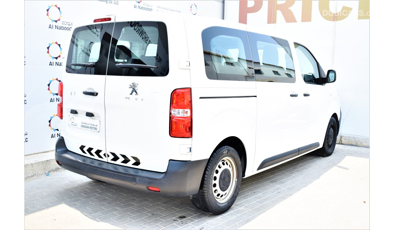 Peugeot Expert COMBI 2.0L AUTO 9 SEATER 2018 GCC WITH AGENCY WARRANTY UP TO 2022 OT 100,000KM