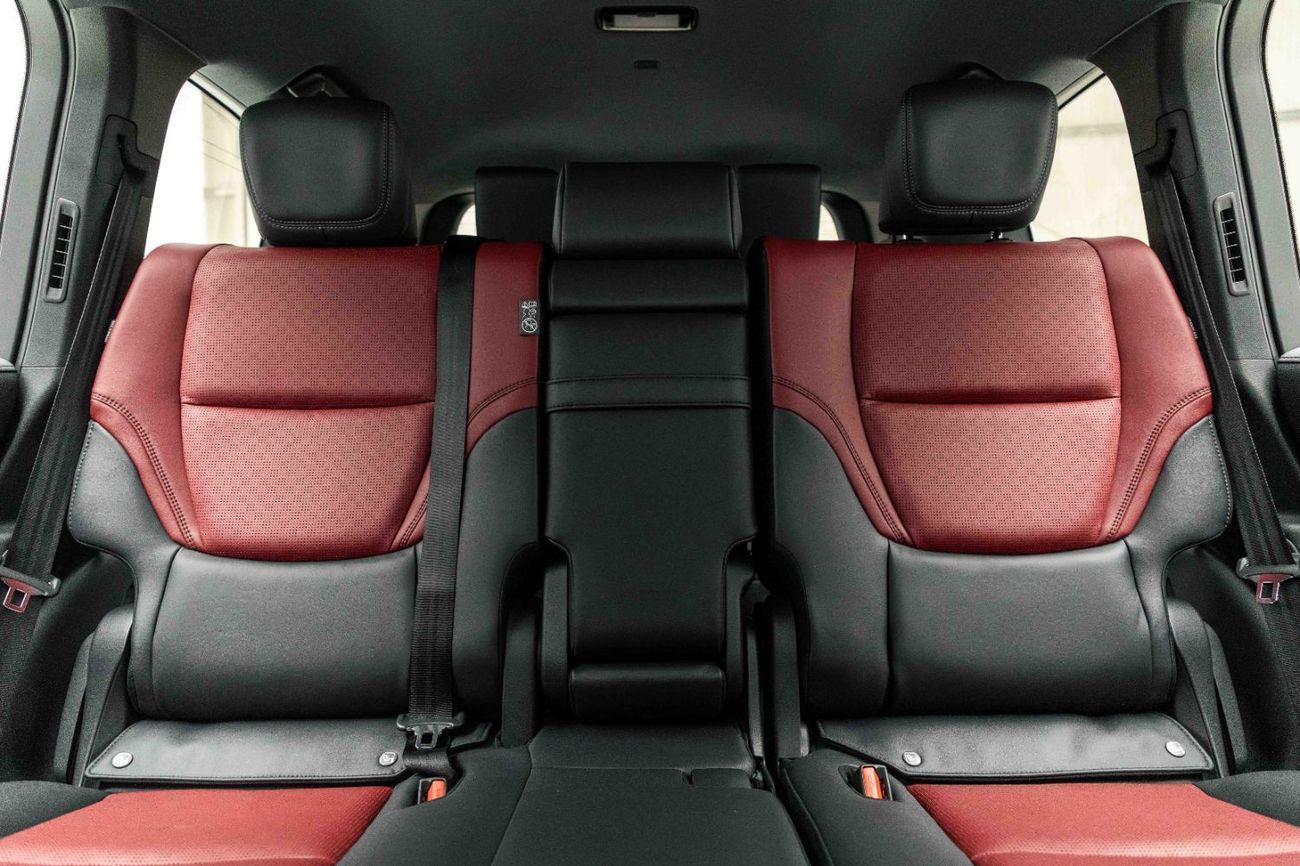 Toyota Land Cruiser VXR 3.3L - Precious White Pearl Inside Black & Dark Red | Export Only