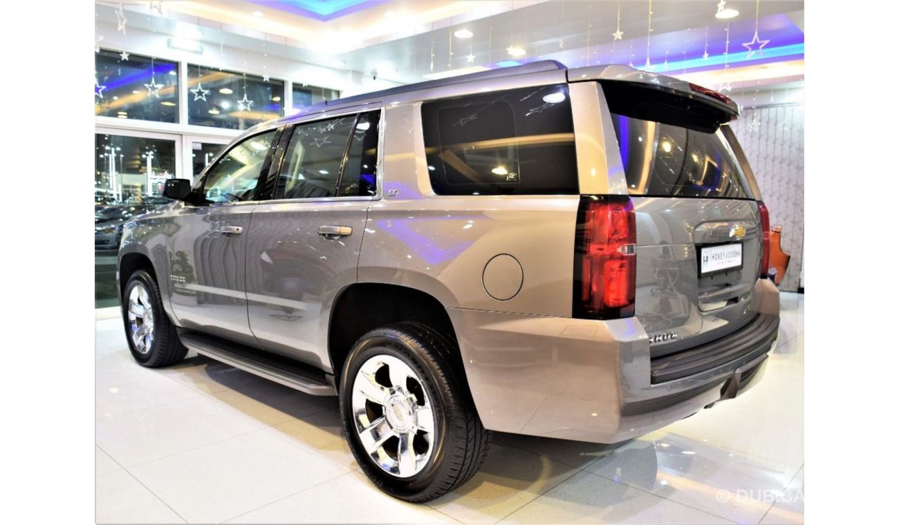 شيفروليه تاهو ( DEALER WARRANTY UNTIL 2023 ) AMAZING Chevrolet Tahoe LT 2018 Model!! in Beige Color! GCC Specs