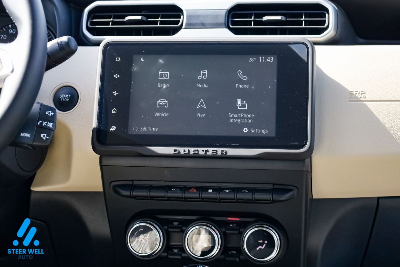 Renault Duster LE 1.6L 2025 LE | 1.6L Petrol | GCC Specs | CVT | 17” Alloys | 4 Airbags | 7” Screen | Apple CarPlay