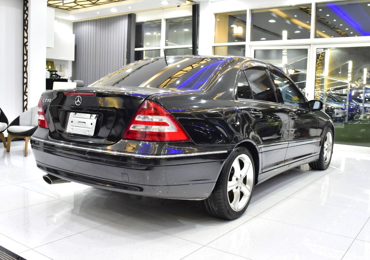 Mercedes-Benz C 230 EXCELLENT DEAL for our Mercedes Benz C230 ( 2007 Model ) in Black Color Japanese Specs