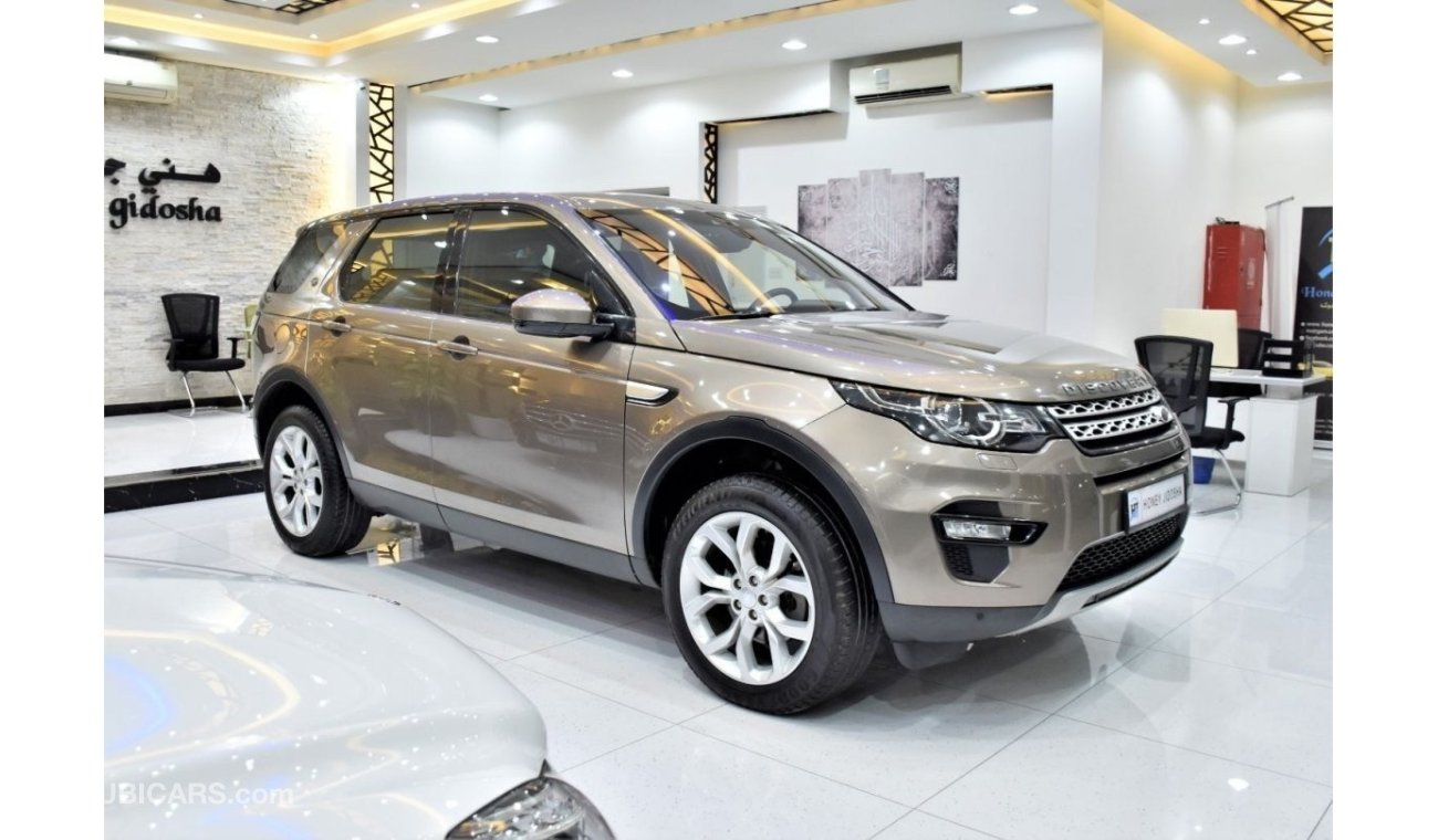 لاند روفر دسكفري سبورت EXCELLENT DEAL for our Land Rover Discovery SPORT HSE Si4 ( 2016 Model ) in Brown Color GCC Specs