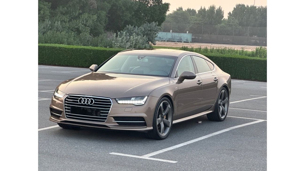 Audi A7 35 FSI quattro Exclusive MODEL 2015 GCC CAR PERFECT CONDITION INSIDE AND OUTSIDE FULL OPTION PANORAM
