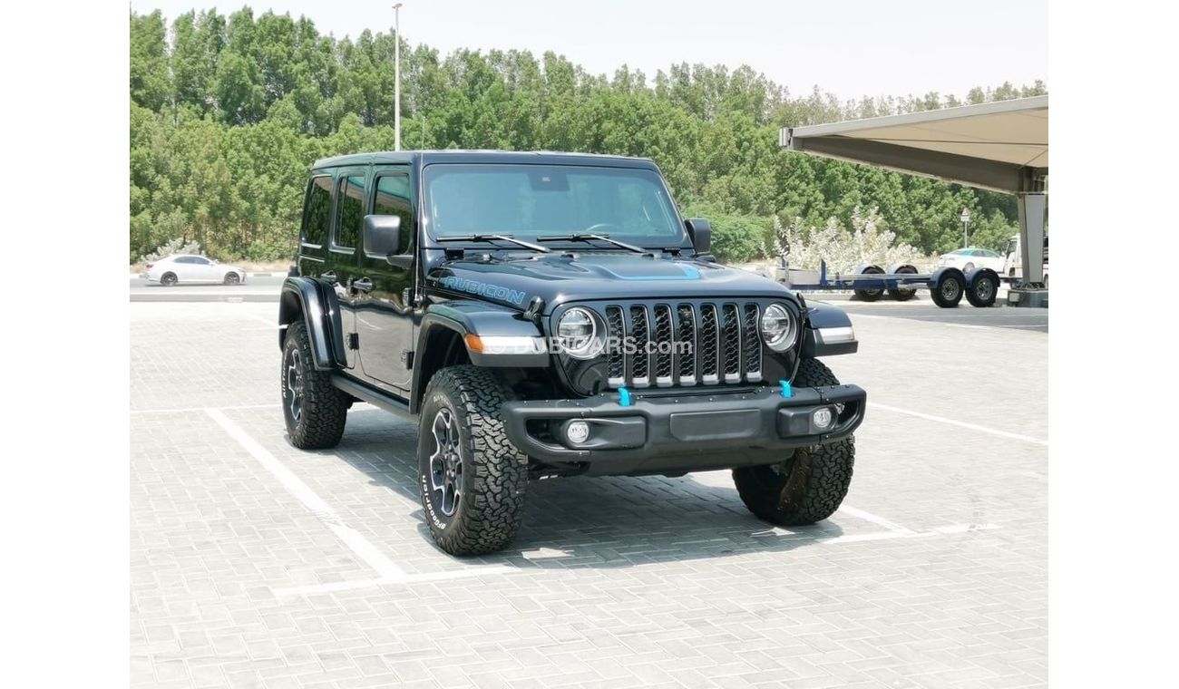 Jeep Wrangler Jeep Wrangler Unlimited Rubicon  (Hybrid)- 2022 - Black