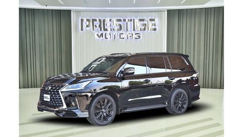 Lexus LX 570 SPORT BLACK-EDITION THREE-ROW. 5.7L V8. 4WD. USED. Local Registration +10%