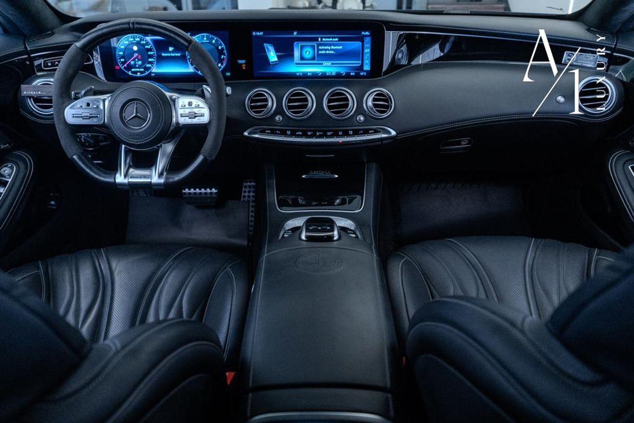 مرسيدس بنز S 63 AMG كوبيه AMG 4MATIC+ 2019 Mercedes Benz S63, Warranty, Full Mercedes Service History, Fully Loaded, Low Kms