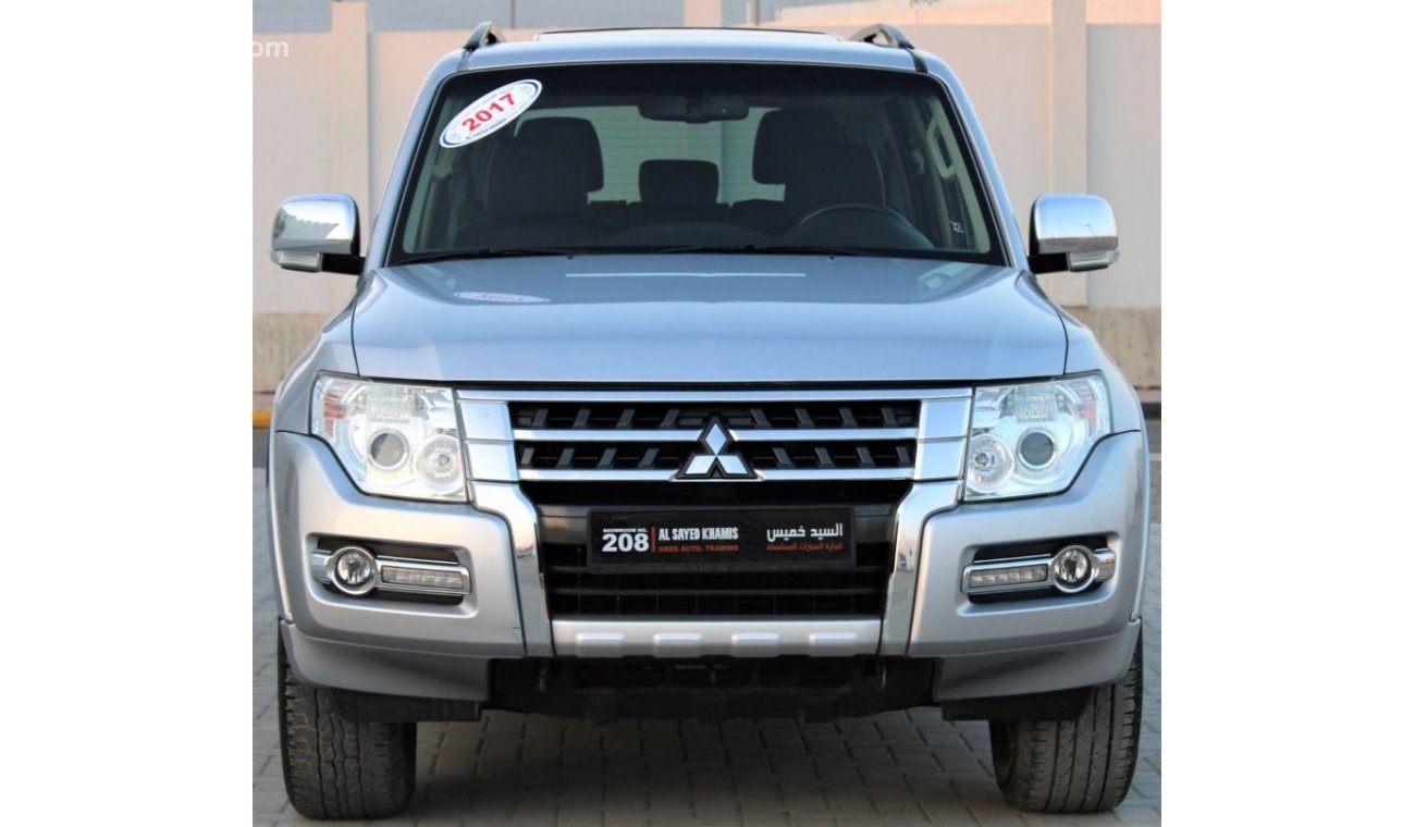 Mitsubishi Pajero Mitsubishi Pajero 2017, GCC, in excellent condition, full option, without accidents, very clean from