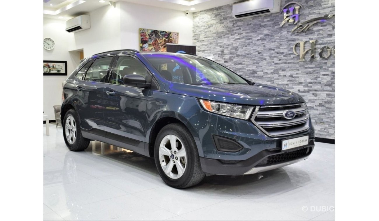 Ford Edge SE EXCELLENT DEAL for our Ford Edge ECOBOOST ( 2016 Model! ) in Blue Color! GCC Specs