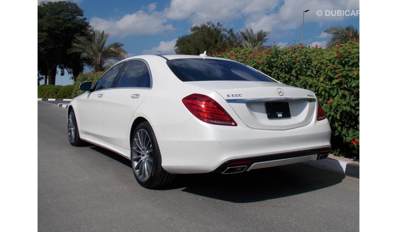 مرسيدس بنز S 550 # 2016 # AMG # Long # 360 # Panorama # HUD # Park & Lane Assist # Distronic Plus # DSS Offer #