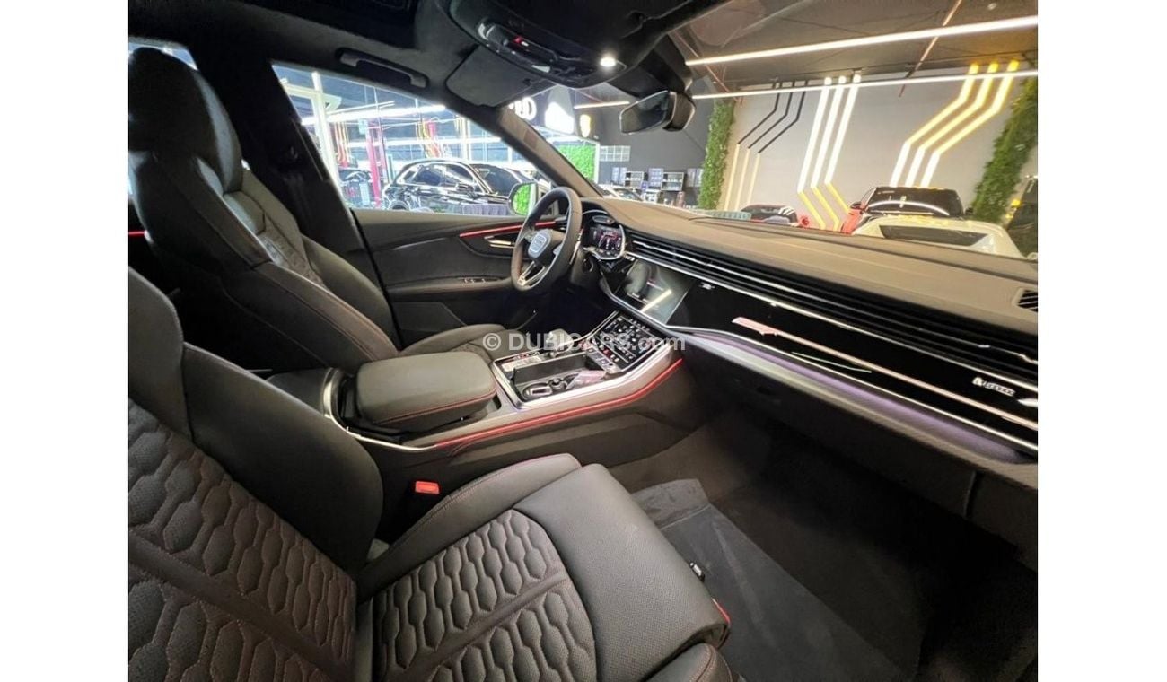 Audi RS Q8 AUDI RSQ8, 2023, GCC, DEALER WARRANTY AND SERVICE CONTRACT