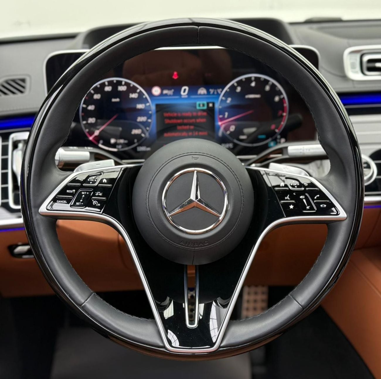 مرسيدس بنز S 580 4MATIC Exclusive 4.0L 2024 Mercedes Benz S580 4MATIC, 2028 Mercedes Warranty + Service Pack, Very Lo