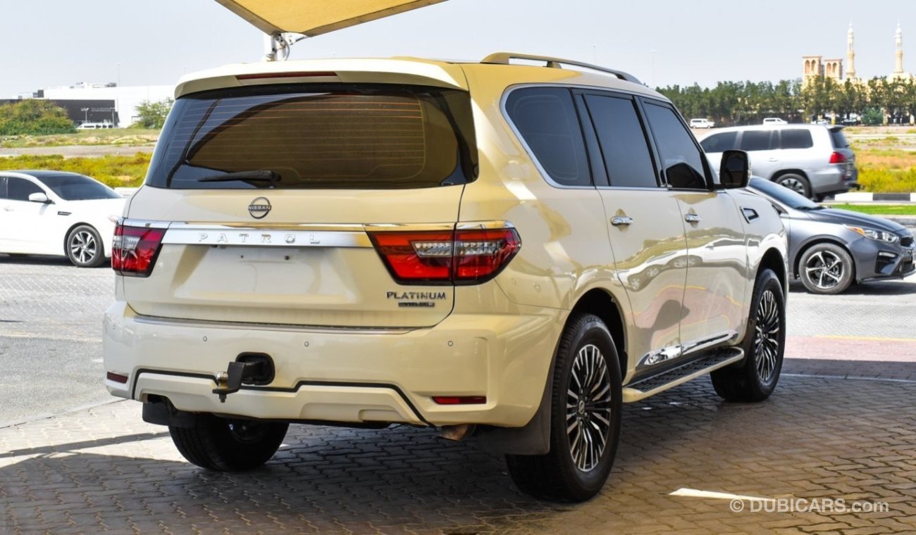 Nissan Patrol SE With 2023 Platinum Body kit