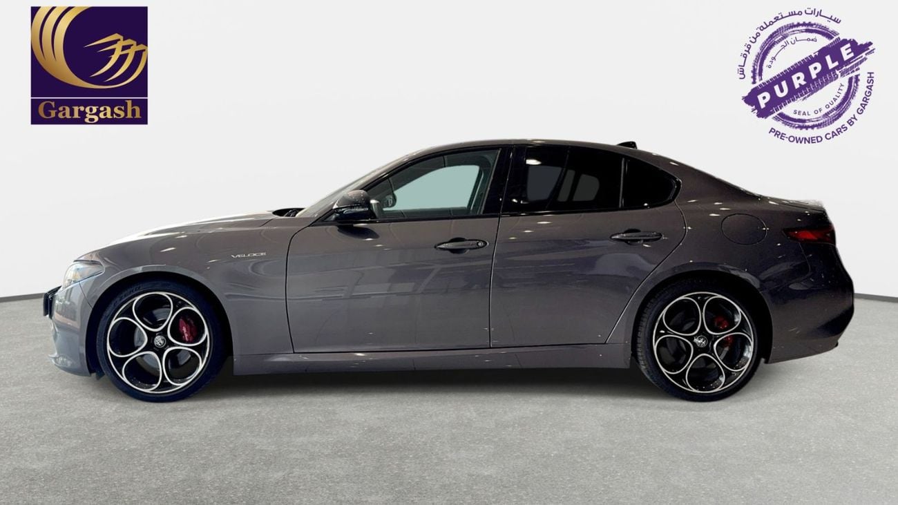 Alfa Romeo Giulia VELOCE | 2022 | 0% DP | AED 1,532 /Month | Gargash Warranty and Service