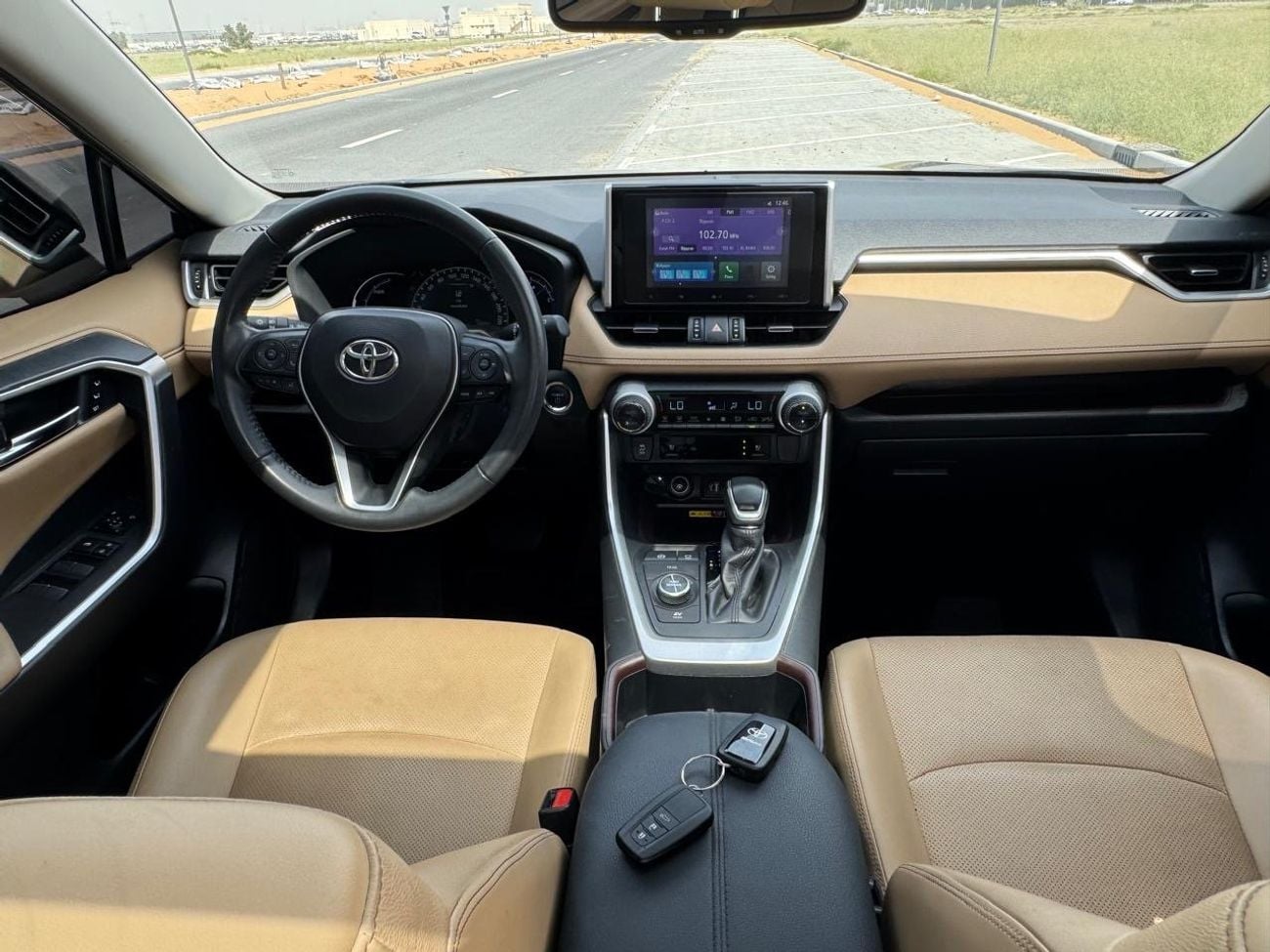 Toyota RAV4 TOP OF RANGE 2024 RAV4 Hybrid GCC,Full option