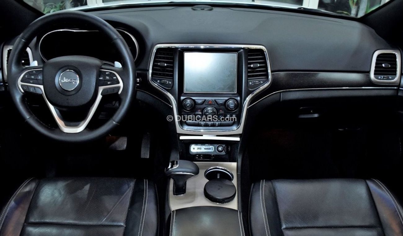 جيب جراند شيروكي EXCELLENT DEAL for our Jeep Grand Cherokee Limited 4x4 ( 2015 Model ) in White Color GCC Specs
