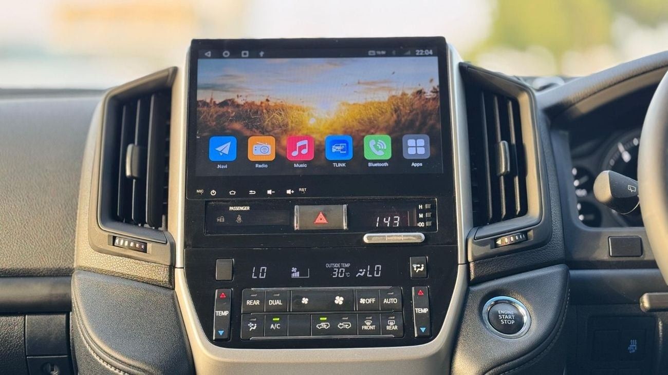 تويوتا لاند كروزر RHINO RACK WITH SIDE AWNING CAMPING TENT | 4.5L DIESEL ENGINE | PUSH START | RHD