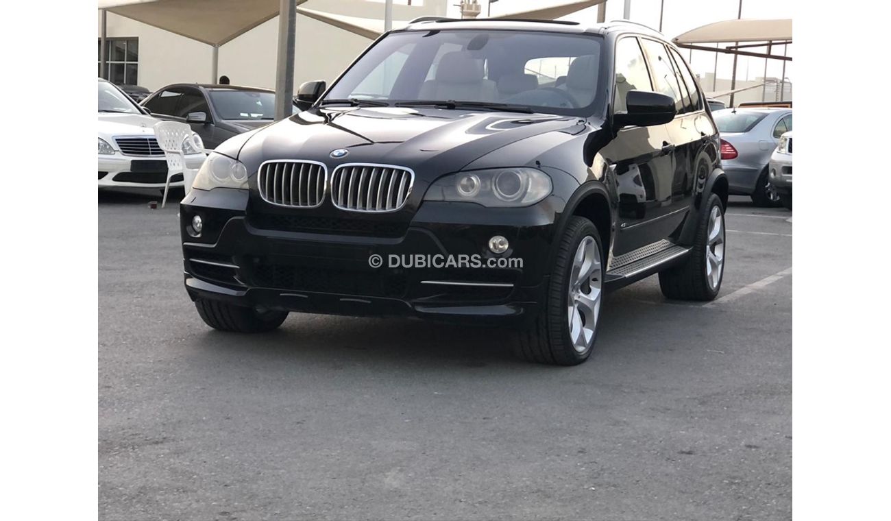 BMW X5 Bmw X5 model 2009GCC car prefect condition full option low mileage sun roof leather seats back camer