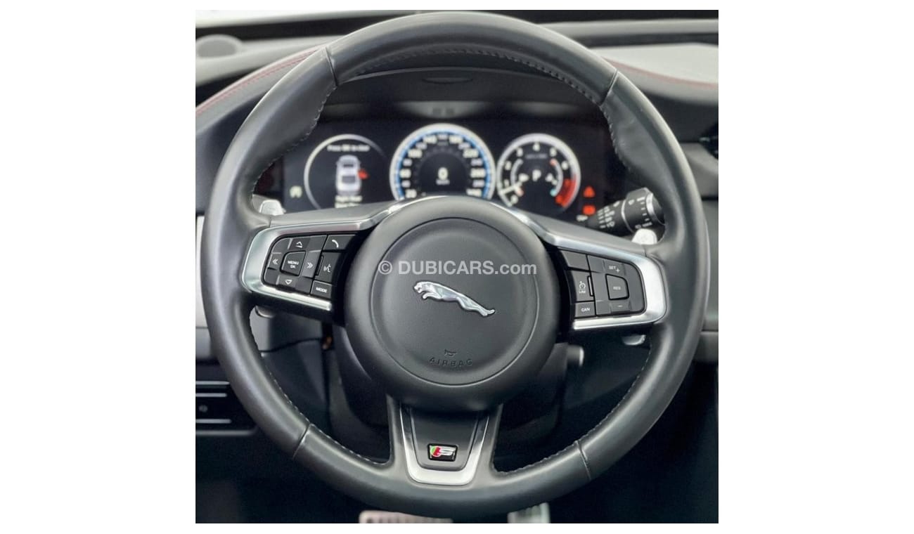 Jaguar XF S S 2018 Jaguar XF S V6, 2023 Jaguar Warranty + Service Package, Very Low KMs, GCC