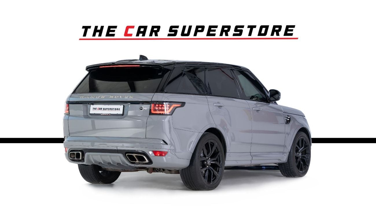 Land Rover Range Rover Sport SVR 5.0L (575 HP) AWD Range Rover Sport SVR Ultimate Edition-Bespoke Color-Black/Red Interior-Black