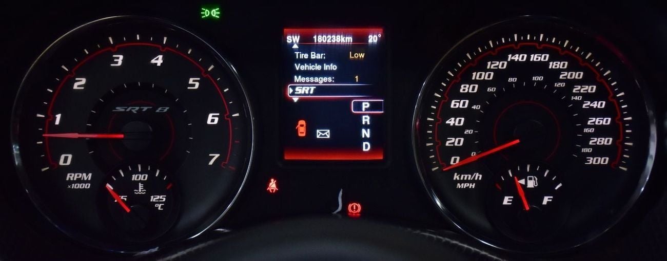 Dodge Charger EXCELLENT DEAL for our Dodge Charger SRT8 ( 2013 Model ) in Black Color GCC Specs
