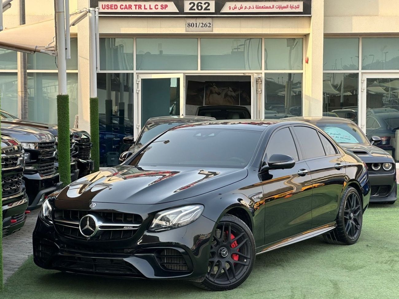 مرسيدس بنز E 63 S AMG ‎مرسيدس بنز E63s اي ام جي 2018 ‎كلين تايتل بحالة جدا ممتازة ‎فل اوبشن 6 فصوص ‎فل اوبشن