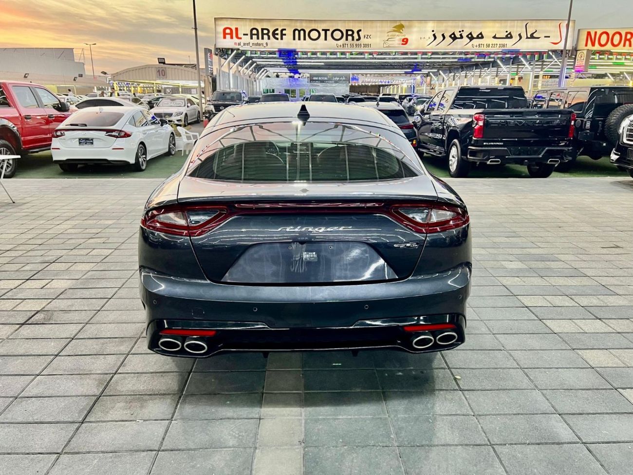 Kia Stinger 2.0T 2.0L warranty one year bank financie available 0 dawon payment