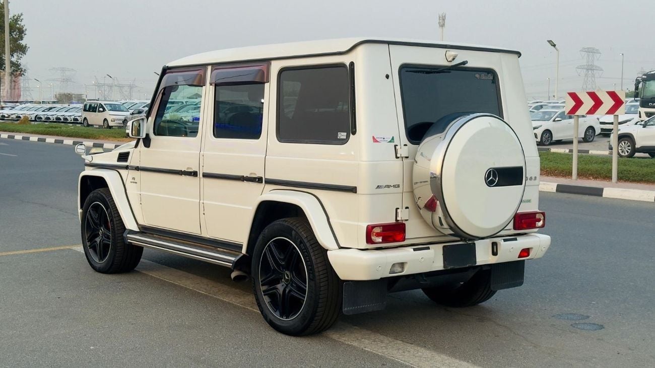 Mercedes-Benz G 63 AMG 2017 LUXURY G-WAGON | (V8 BITURBO POWER | RHD | SUNROOF + CARGO DRAWER | WHITE EDITION