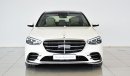 Mercedes-Benz S 500 4M SALOON / Reference: VSB 31376 Certified Pre-Owned with up to 5 YRS SERVICE PACKAGE!!!