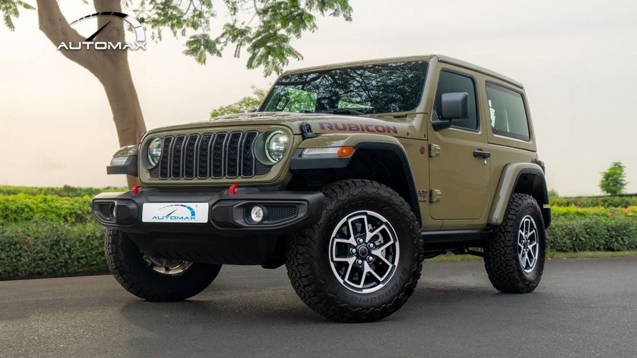 جيب رانجلر (For Export , НА ЭКСПОРТ) Rubicon 2.0L Turbo 4x4 2025 GCC Без пробега