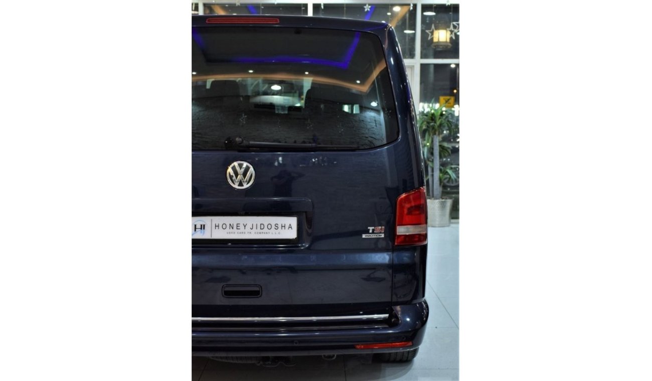 فولكس واجن T5 مالتيفان EXCELLENT DEAL for our Volkswagen Multivan TSi 4MOTION 2014 Model!! in Dark Blue Color! GCC Specs