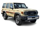 تويوتا لاند كروزر 70 ECTTAE002 - 2025 Toyota LC76 Hardtop 5 Doors -  4.0L Petrol Auto – Beige – Full Options
