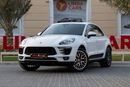 Porsche Macan Std 2.0L (252 HP) Porsche Macan 2018 GCC under Warranty with Flexible Down-Payment.